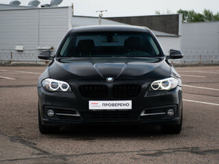 2014 BMW 5 серии 520i VI (F10/F11/F07) Рестайлинг, чёрный, 1597000 рублей, вид 2