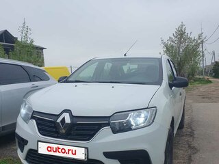 2018 Renault Logan II Рестайлинг, белый, 472000 рублей, вид 2