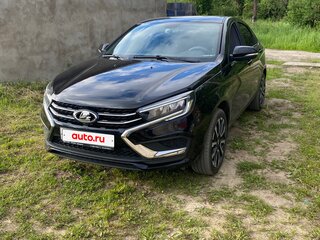 2025 Lada (ВАЗ) Vesta I Рестайлинг (NG), чёрный, 1600000 рублей, вид 2