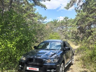 2008 BMW X6 35i 6-speed I (E71), синий, 1895000 рублей, вид 2