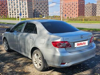 2012 Toyota Corolla X (E140, E150) Рестайлинг, серебристый, 1400000 рублей, вид 4