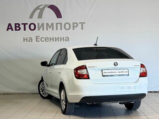 2018 Skoda Rapid I Рестайлинг, белый, 1220000 рублей, вид 4