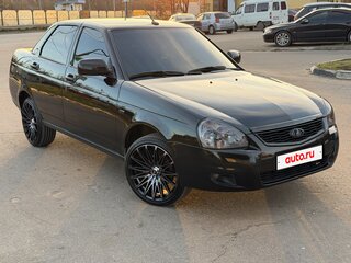 2018 Lada (ВАЗ) Priora I Рестайлинг, чёрный, 899000 рублей, вид 1