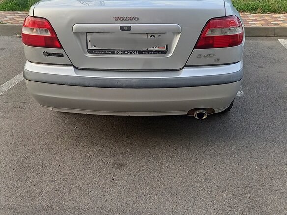 2000 Volvo S40 I Рестайлинг, серебристый, 400000 рублей - вид 4