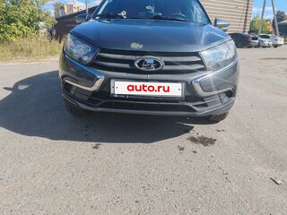 2018 Lada (ВАЗ) Granta I, серебристый, 570000 рублей, вид 2