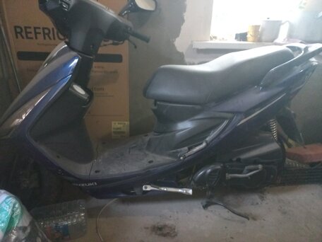 1998 Suzuki Address 125, синий, 150000 рублей, вид 2