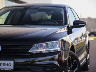 2016 Volkswagen Jetta VI Рестайлинг, чёрный, 1239777 рублей, вид 2