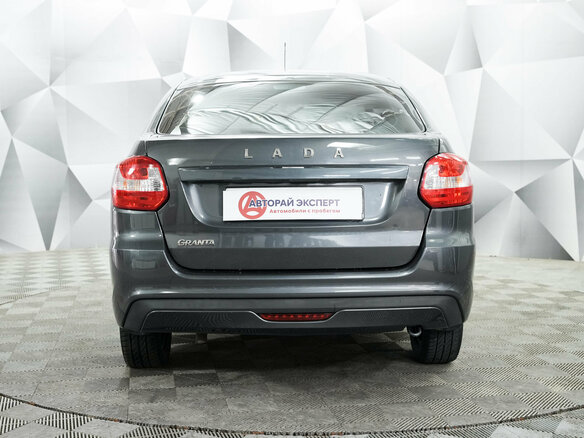 2022 Lada (ВАЗ) Granta I Рестайлинг, серый - вид 3