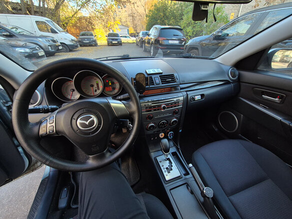 2008 Mazda 3 I (BK) Рестайлинг, серый, 645000 рублей - вид 5