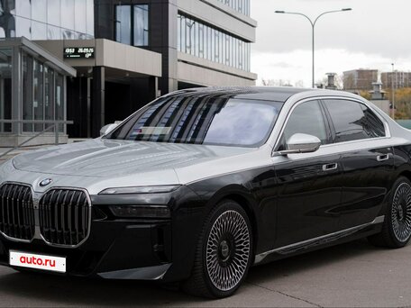 2024 BMW 7 серии 740d xDrive VII (G70), чёрный, 12500000 рублей, вид 2
