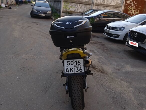 2002 Honda CB 600F Hornet, жёлтый, 360000 рублей - вид 4