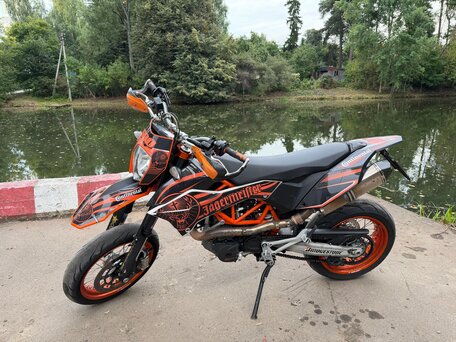 2012 KTM 690 SMC R, чёрный, 525000 рублей, вид 4