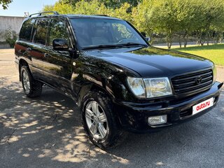 1998 Toyota Land Cruiser 100 Series, чёрный, 1650000 рублей, вид 2