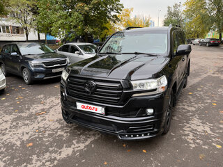 2015 Toyota Land Cruiser 200 Series Рестайлинг 2, чёрный, 5100000 рублей, вид 3