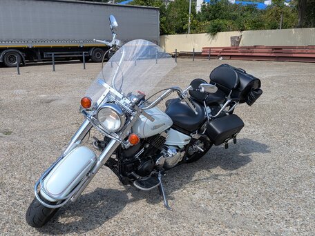 2006 Yamaha XVS400 Drag Star, белый, 419000 рублей, вид 3