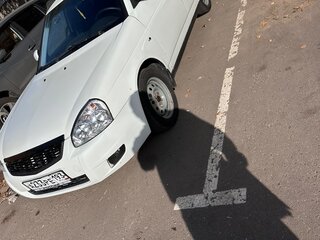 2014 Lada (ВАЗ) Priora I Рестайлинг, белый, 310000 рублей, вид 2