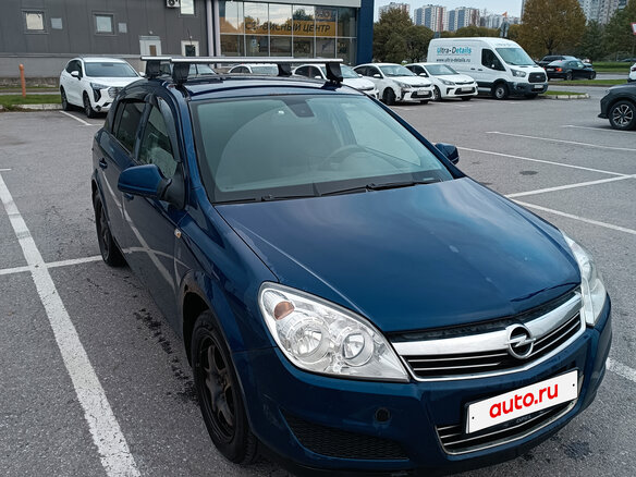 2011 Opel Astra H Рестайлинг, синий, 320000 рублей