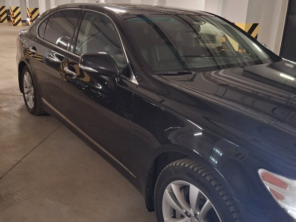 2012 Lexus LS Long 460 L IV Рестайлинг, чёрный, 1850000 рублей - вид 3