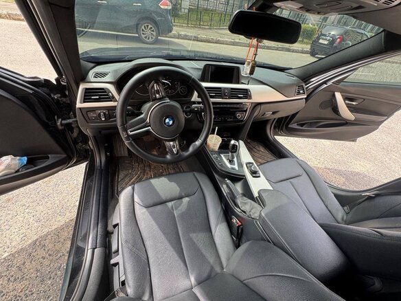 2015 BMW 3 серии 318i VI (F3x) Рестайлинг, чёрный, 1600000 рублей - вид 9