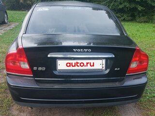 2004 Volvo S80 I Рестайлинг, чёрный, 570000 рублей, вид 3