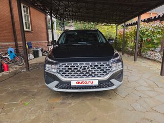 2020 Hyundai Santa Fe IV Рестайлинг, чёрный, 2850000 рублей, вид 1