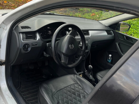 2015 Skoda Rapid I, белый, 750000 рублей - вид 4