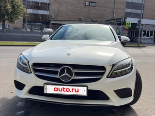 2019 Mercedes-Benz C-Класс 220 d IV (W205) Рестайлинг, белый, 3350000 рублей, вид 1