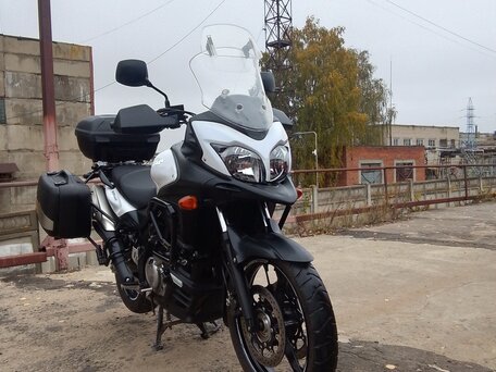 2014 Suzuki V-Strom DL 650, белый, 670000 рублей, вид 3
