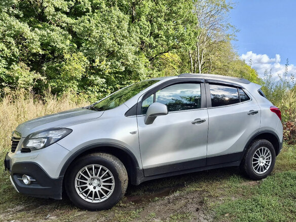 2013 Opel Mokka I, серебристый, 860000 рублей - вид 6