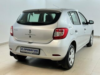 2017 Renault Sandero II, серебристый, 970000 рублей, вид 4