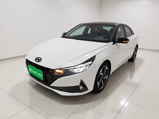 2022 Hyundai Elantra VII (CN7), белый, 1860000 рублей, вид 1