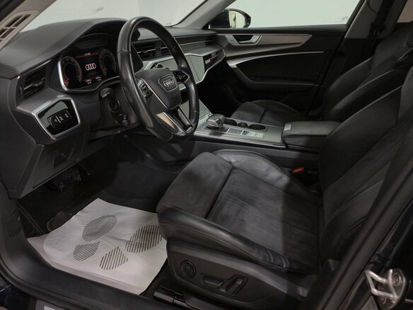 2021 Audi A6 45 TFSI V (C8), чёрный, 2975000 рублей - вид 12