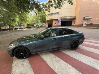 2020 BMW 3 серии 318i VII (G2x), синий, 3700000 рублей, вид 3