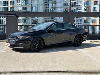2018 Chevrolet Malibu IX, чёрный, 1300000 рублей, вид 2