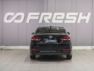 2017 Hyundai Elantra VI (AD), чёрный, 1379000 рублей, вид 4