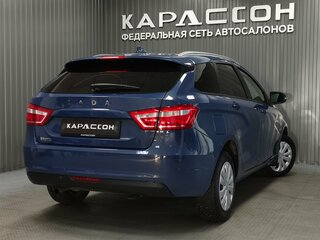 2018 Lada (ВАЗ) Vesta SW I, синий, 899000 рублей, вид 2
