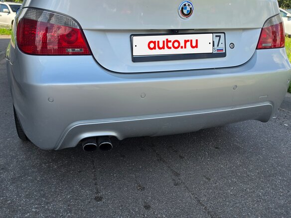 2006 BMW 5 серии 525i V (E60/E61), серебристый, 1200000 рублей - вид 7