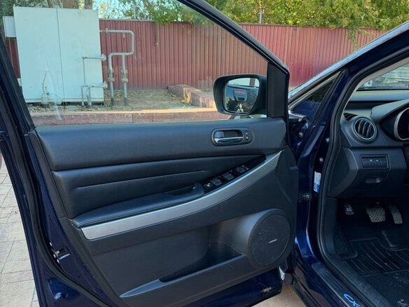 2010 Mazda CX-7 I Рестайлинг, синий, 825000 рублей - вид 14