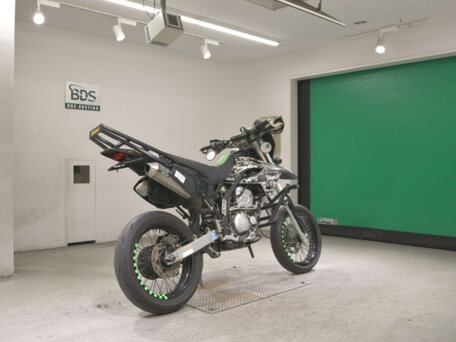 2002 Kawasaki D-tracker 250, чёрный, 180000 рублей, вид 5