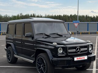 2017 Mercedes-Benz G-Класс 500 4x4 II (W463) Рестайлинг 4, чёрный, 5600000 рублей, вид 3