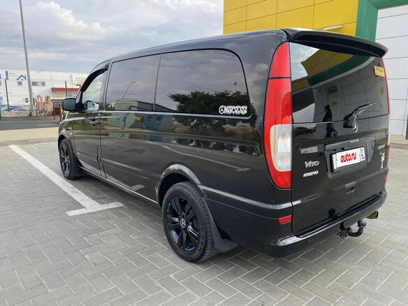 2013 Mercedes-Benz Vito 113 CDI L1 II (W639) Рестайлинг, чёрный, 2050000 рублей - вид 6
