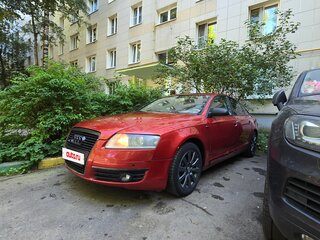 2006 Audi A6 III (C6), красный, 670000 рублей, вид 4