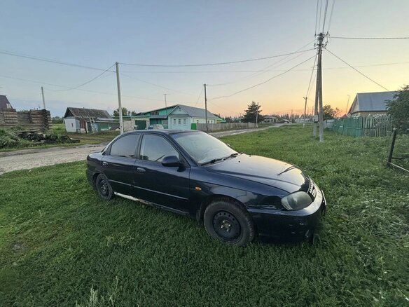 2007 Kia Spectra I Рестайлинг 2, синий, 210000 рублей - вид 1