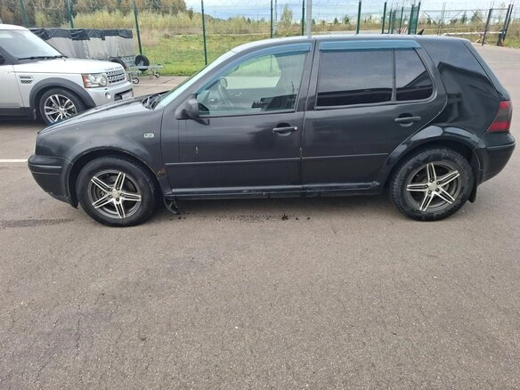 2000 Volkswagen Golf IV, чёрный - вид 5