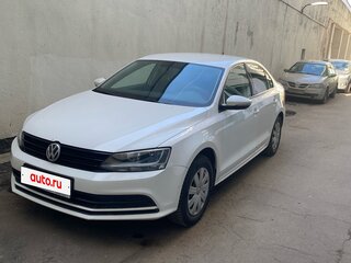 2015 Volkswagen Jetta VI Рестайлинг, белый, 930000 рублей, вид 1