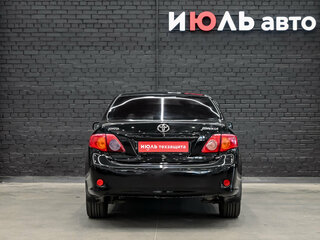 2008 Toyota Corolla X (E140, E150), чёрный, 670000 рублей, вид 5