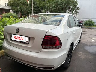 2017 Volkswagen Polo V Рестайлинг, белый, 1330000 рублей, вид 5
