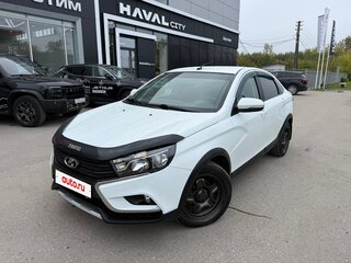 2018 Lada (ВАЗ) Vesta Cross I, белый, 799000 рублей, вид 1