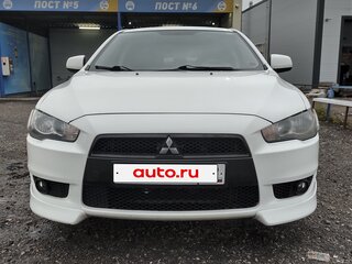2008 Mitsubishi Lancer X, белый, 790000 рублей, вид 1