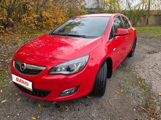 2010 Opel Astra J, красный, 1050000 рублей, вид 1